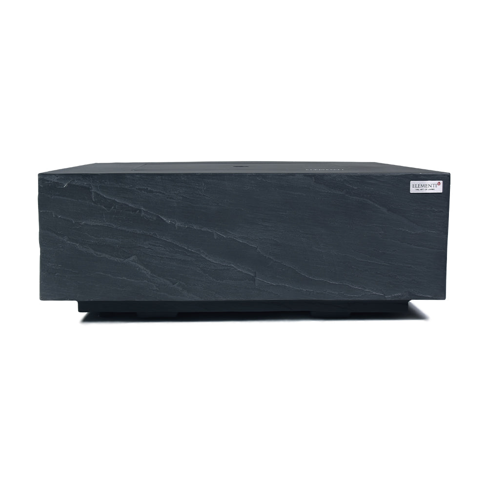 Roraima Outdoor Slate Black Fire Pit Table - view 14