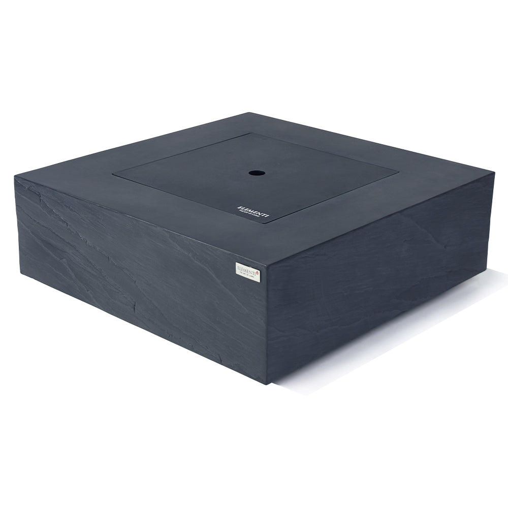 Roraima Outdoor Slate Black Fire Pit Table - view 15