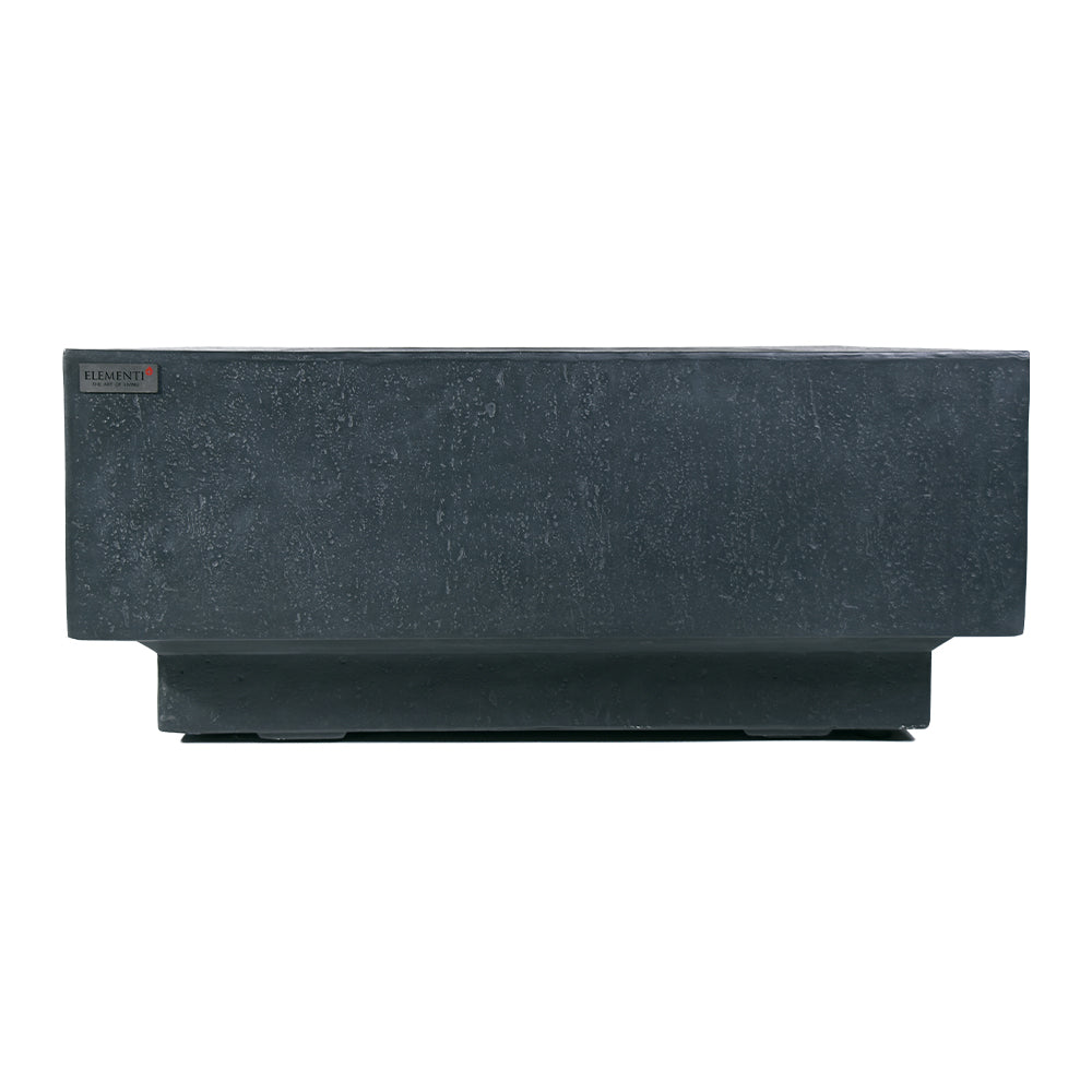 Bergen Outdoor Dark Grey Fire Pit Table - view 10
