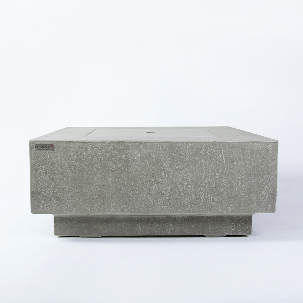 Victoria Outdoor Light Grey Fire Pit Table - view 15