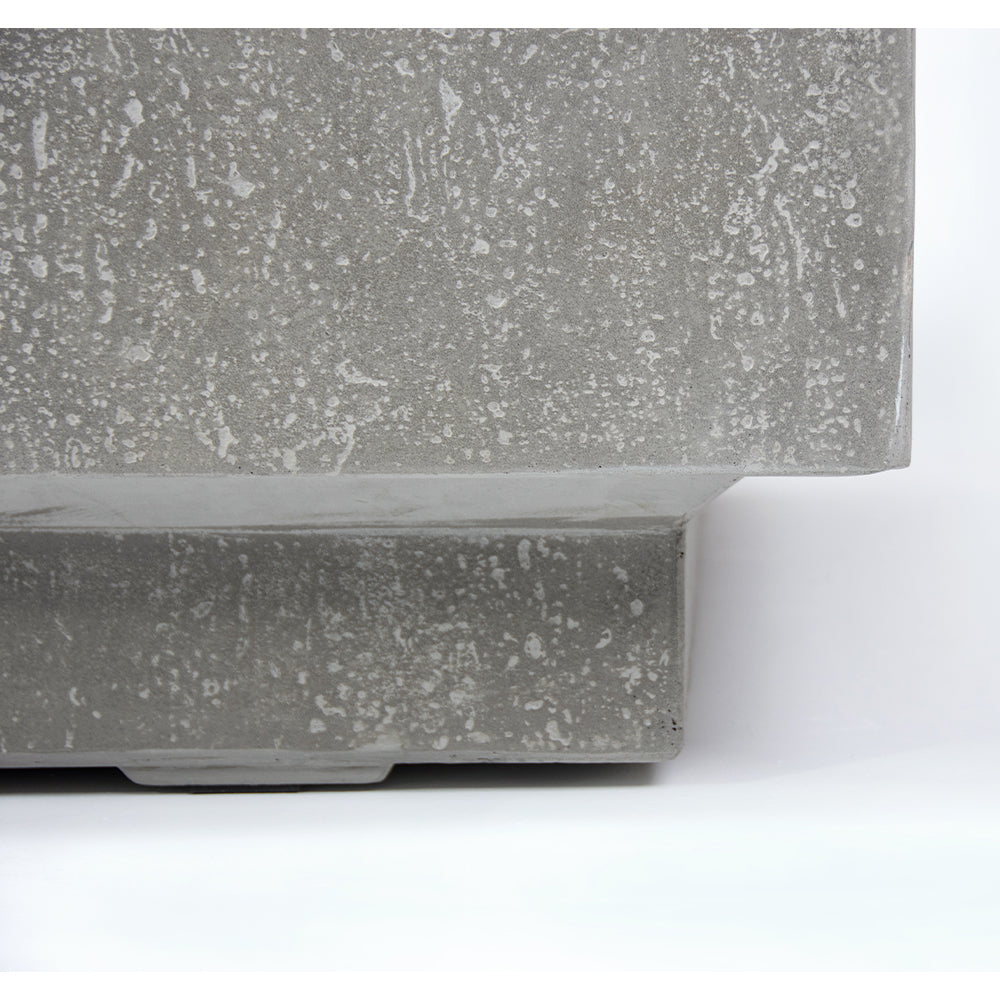 Victoria Outdoor Light Grey Fire Pit Table - view 17