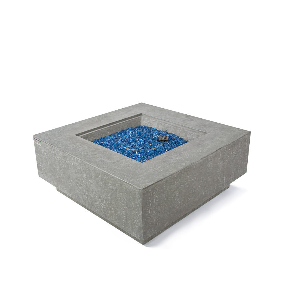 Victoria Outdoor Light Grey Fire Pit Table - view 8