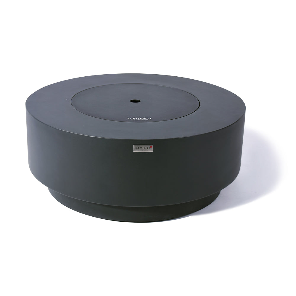 Nimes Outdoor Dark Grey Fire Pit Bowl - view 14