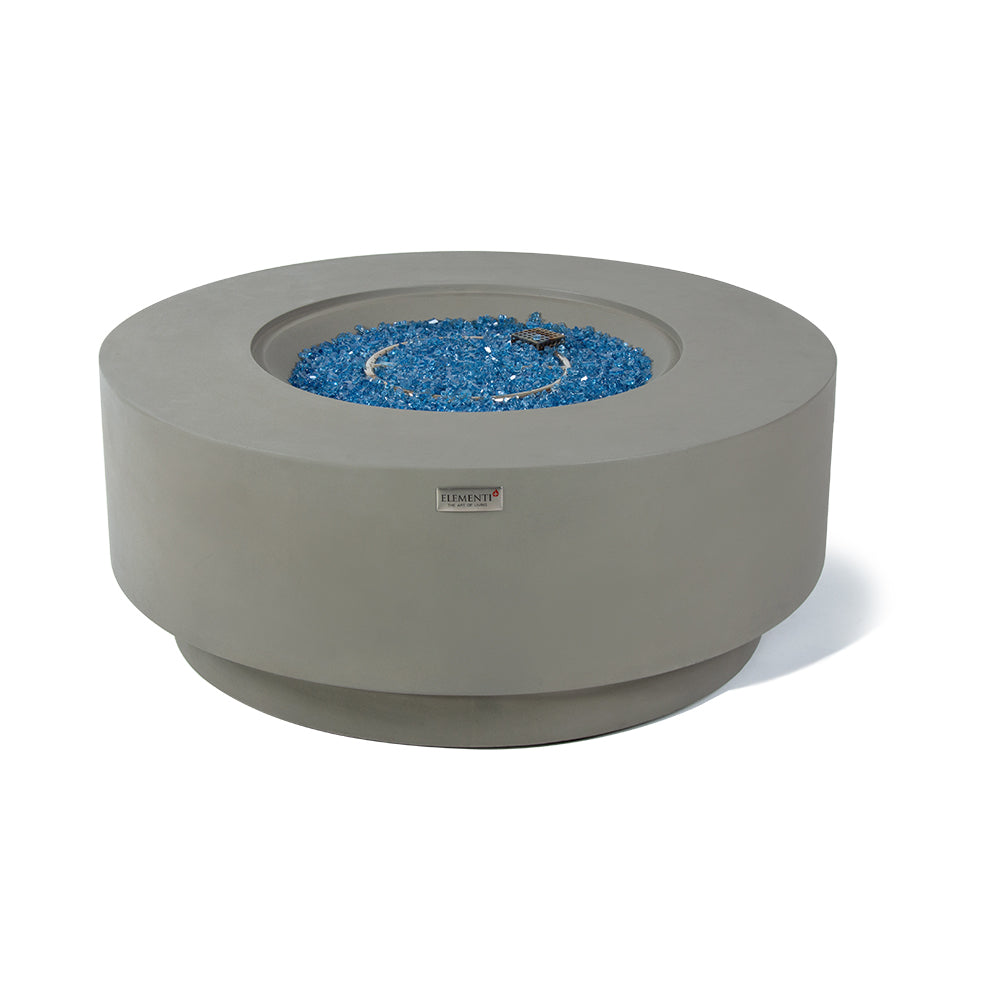 Colosseo Outdoor Light Grey Fire Pit Bowl - view 8