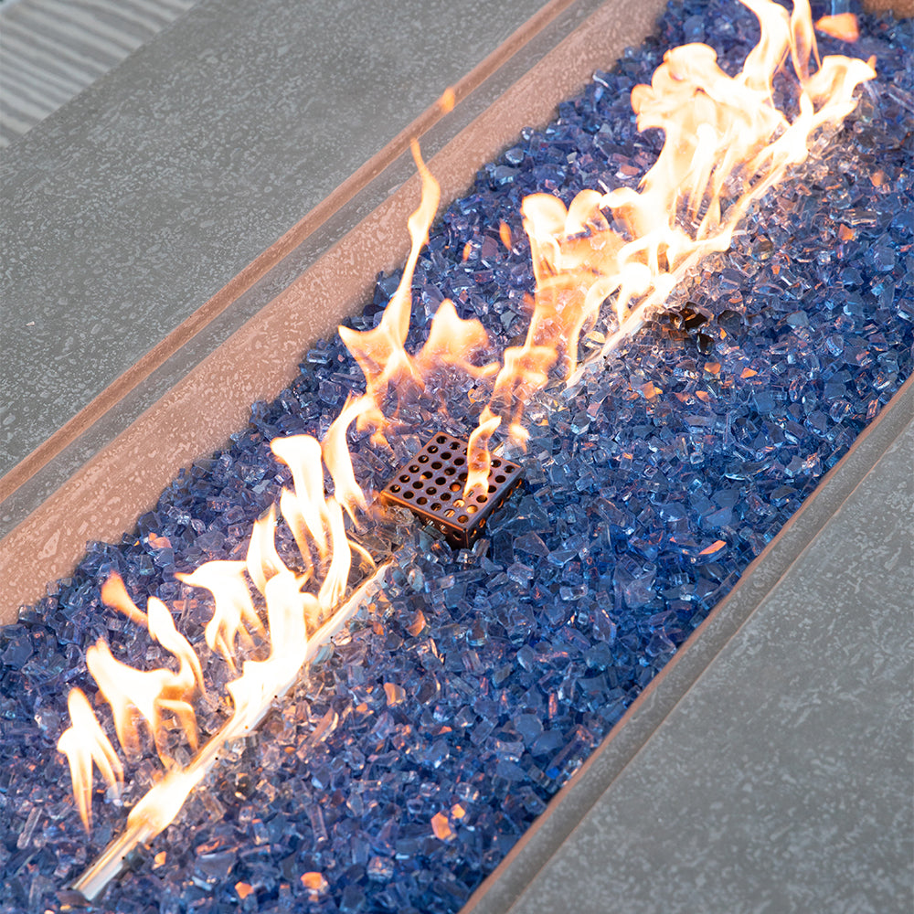 Riviera Outdoor Light Grey Fire Pit Table - view 7