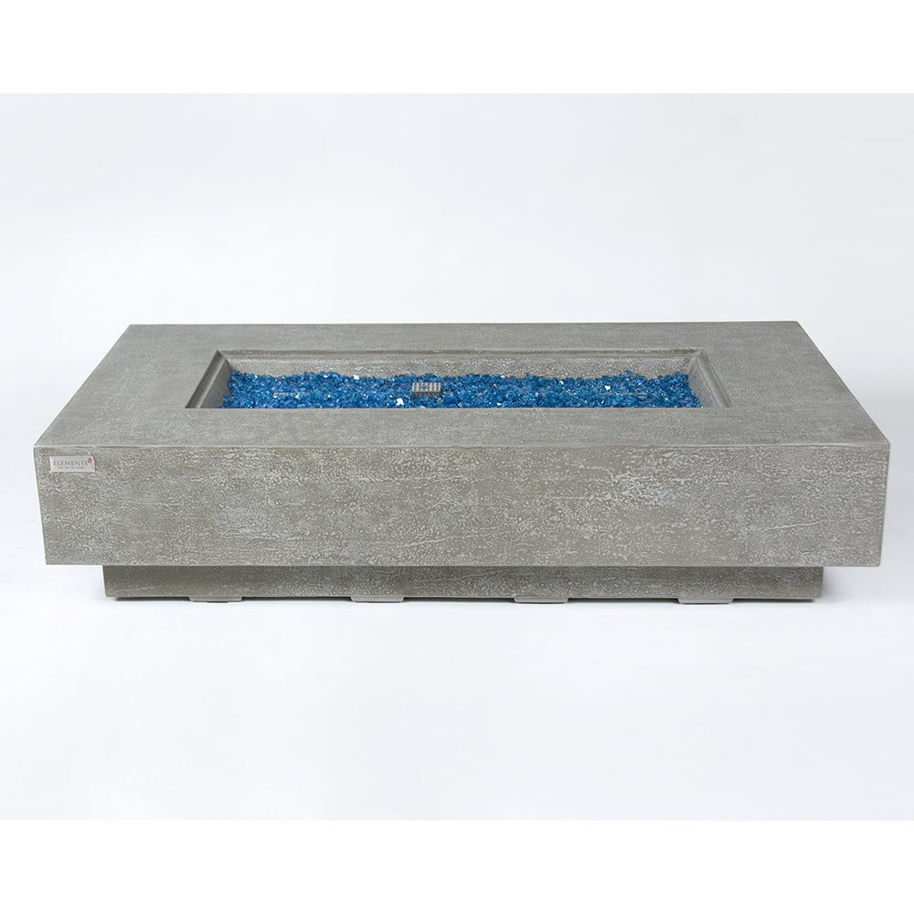 Riviera Outdoor Light Grey Fire Pit Table - view 11