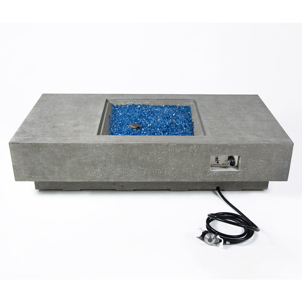 Monte Carlo Outdoor Light Grey Fire Pit Table - view 9