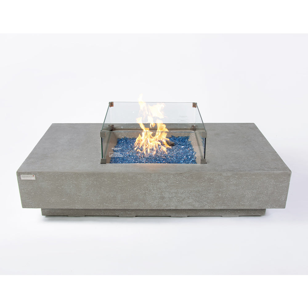 Monte Carlo Outdoor Light Grey Fire Pit Table - view 10