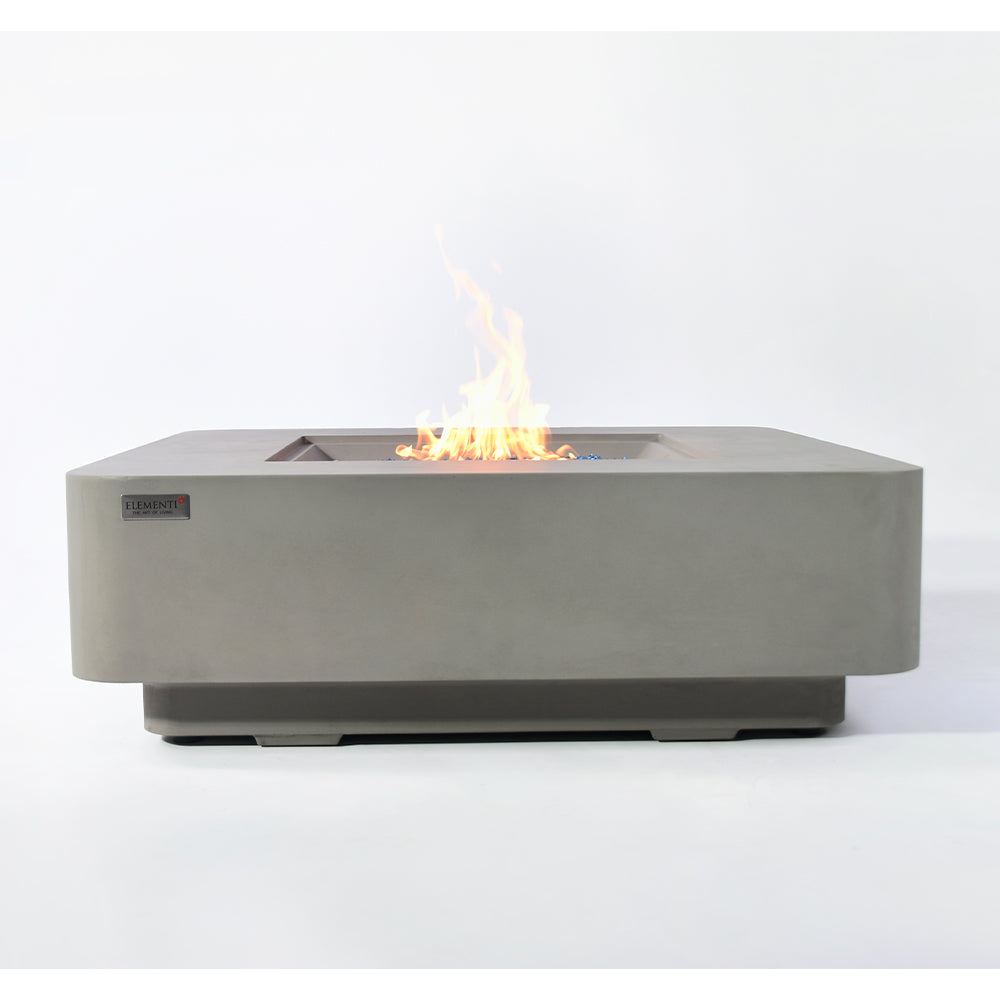 Lucerne Outdoor Light Grey Fire Pit Table - view 8