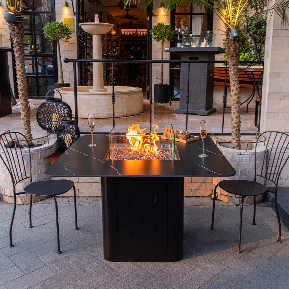 Elementi Plus Propane Fire Pit Black - view 18