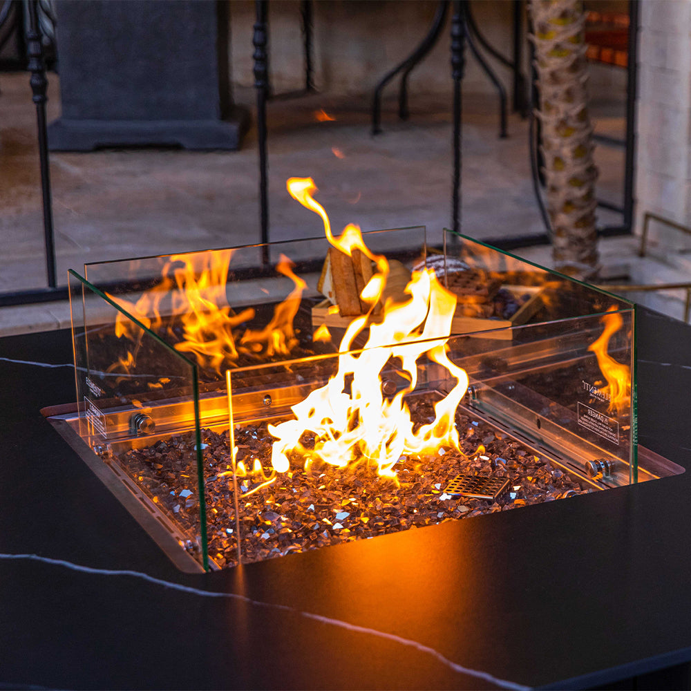 Elementi Plus Propane Fire Pit Black - view 17