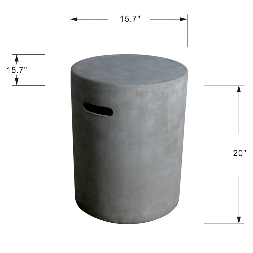 Modeno Outdoor Propane Tank Cover Hideaway Table Firepit Accessories Side Table - view 3