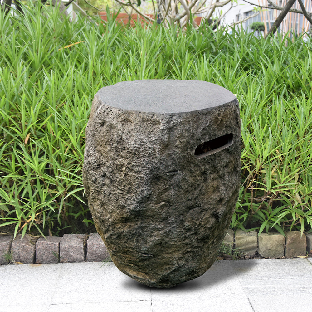 Elementi Outdoor Propane Tank Cover Hideaway Firepits Accessories Side Table - view 2