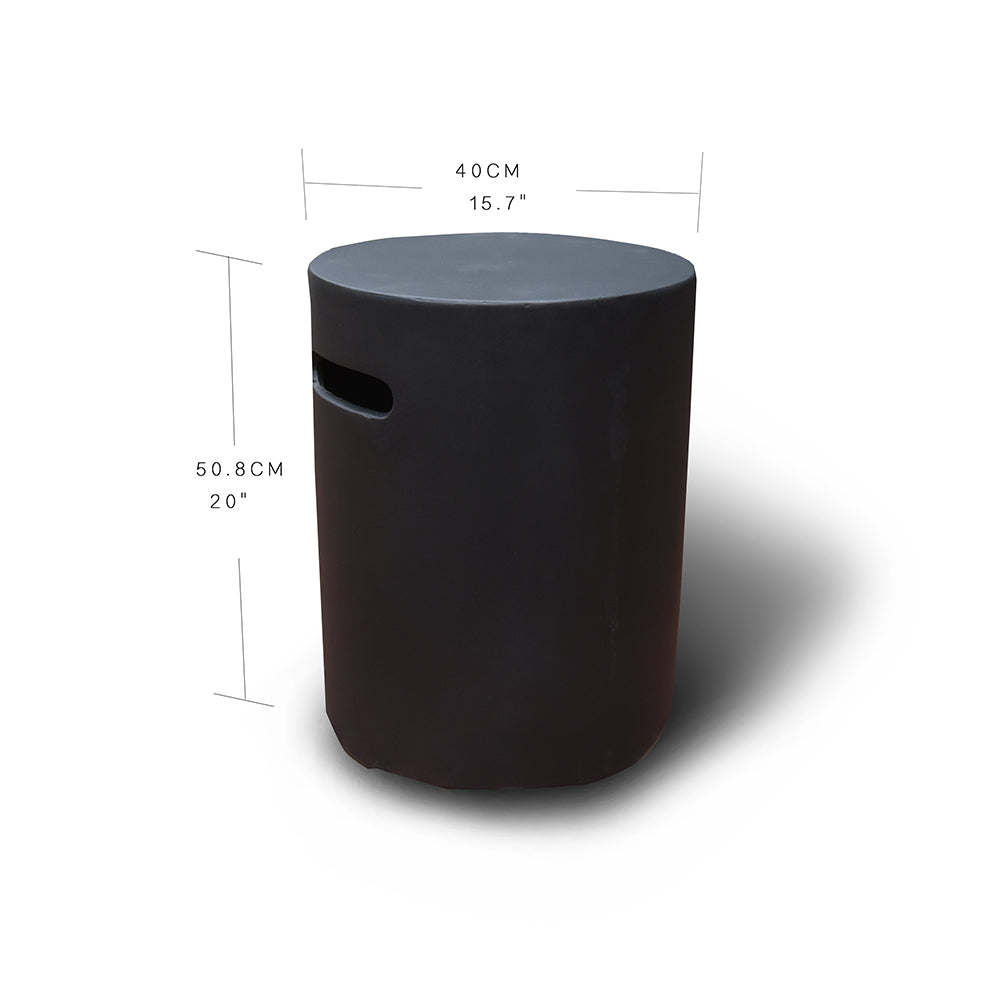 Modeno 20 inches Outdoor Propane Tank Cover Hideaway Table Firepit Accessories Side Table - view 3