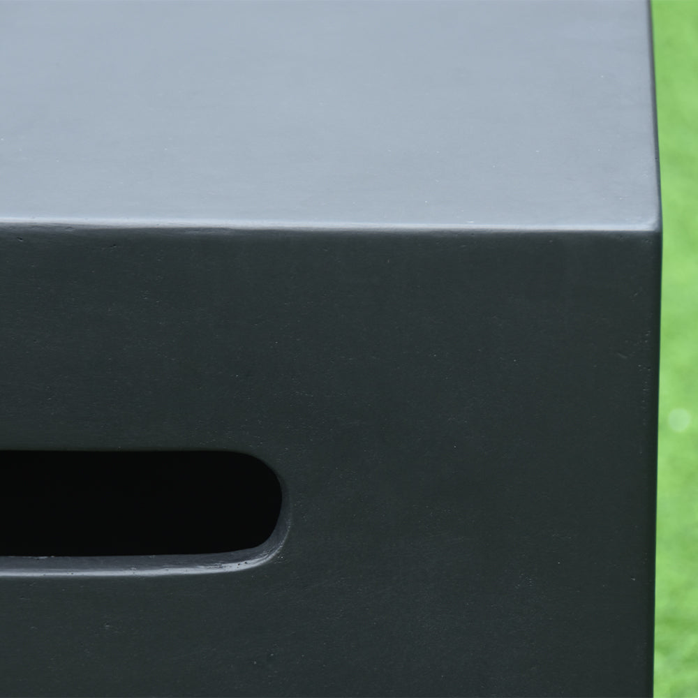 Modeno Concrete Propane Tank Cover Square 20 Inches - Black - view 8