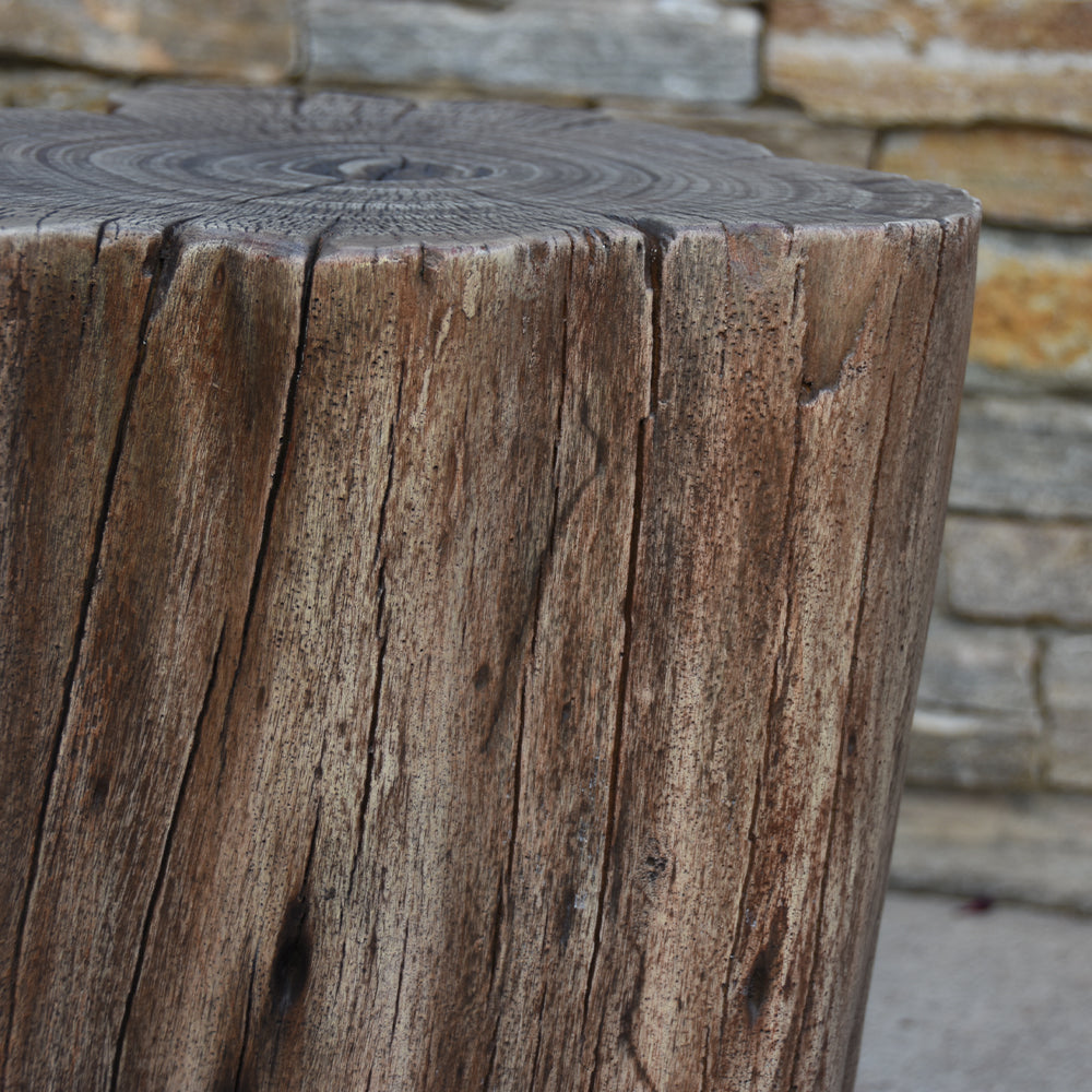 Elementi Warren Outdoor 18 Inches Fire Pit Seating Firepit Accessories-Redwood - view 6
