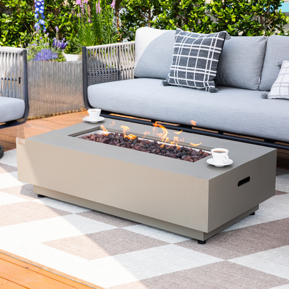 Propane Fire Pit Table Outdoor 50,000 BTU Firepits for Outside CSA Certified - view 9