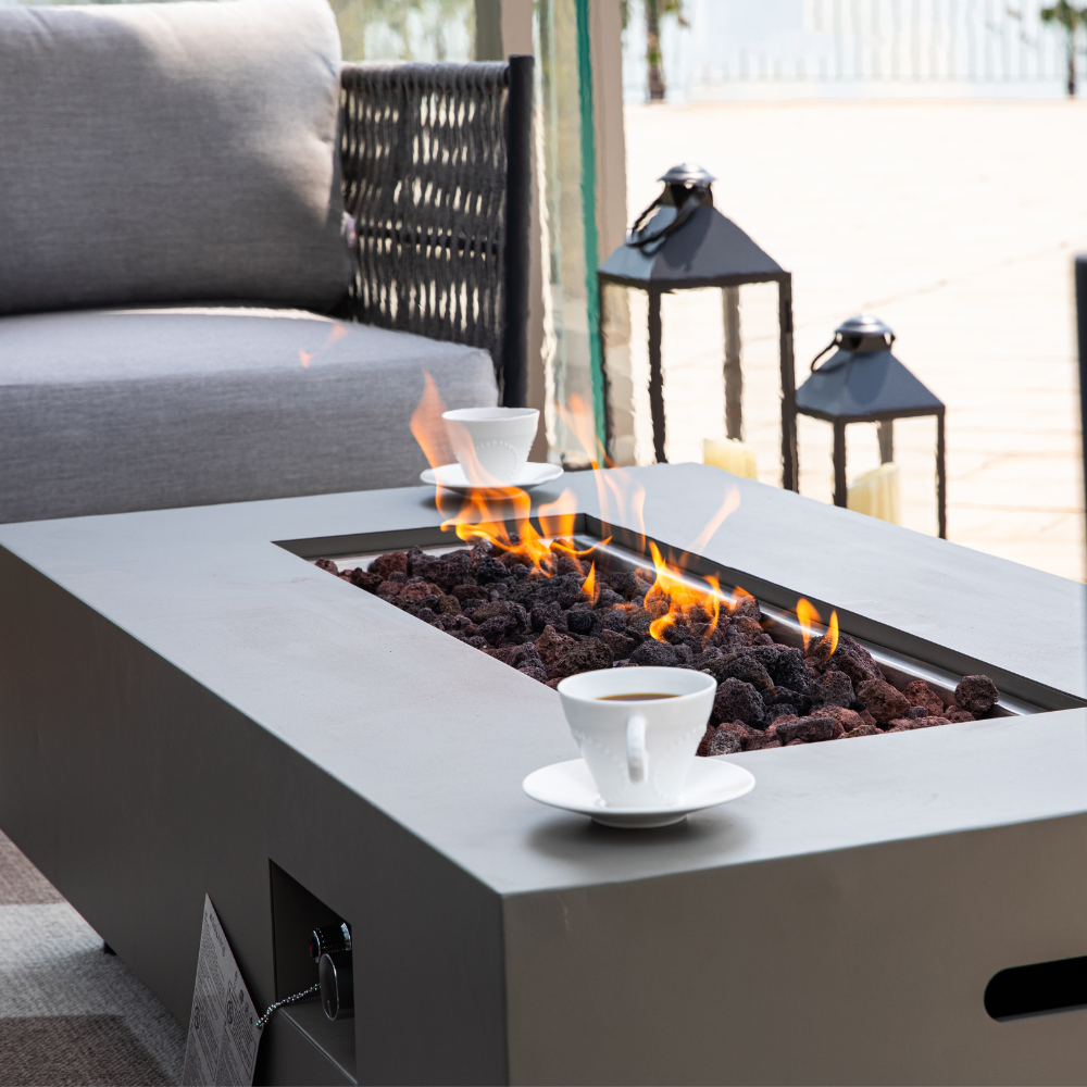 Propane Fire Pit Table Outdoor 50,000 BTU Firepits for Outside CSA Certified - view 11
