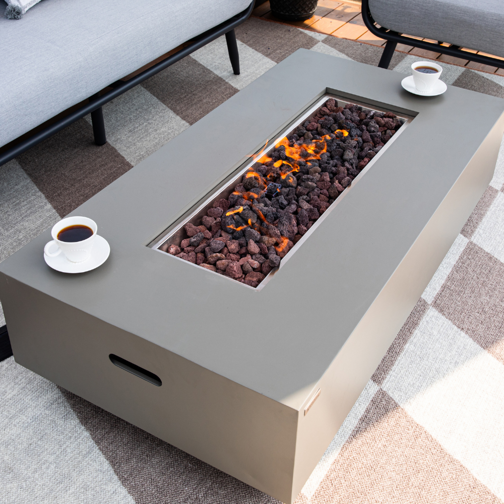 Propane Fire Pit Table Outdoor 50,000 BTU Firepits for Outside CSA Certified - view 12