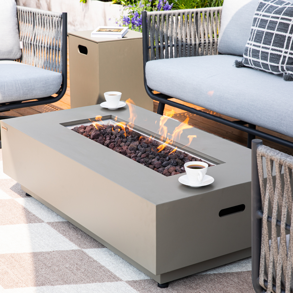 Propane Fire Pit Table Outdoor 50,000 BTU Firepits for Outside CSA Certified - view 13