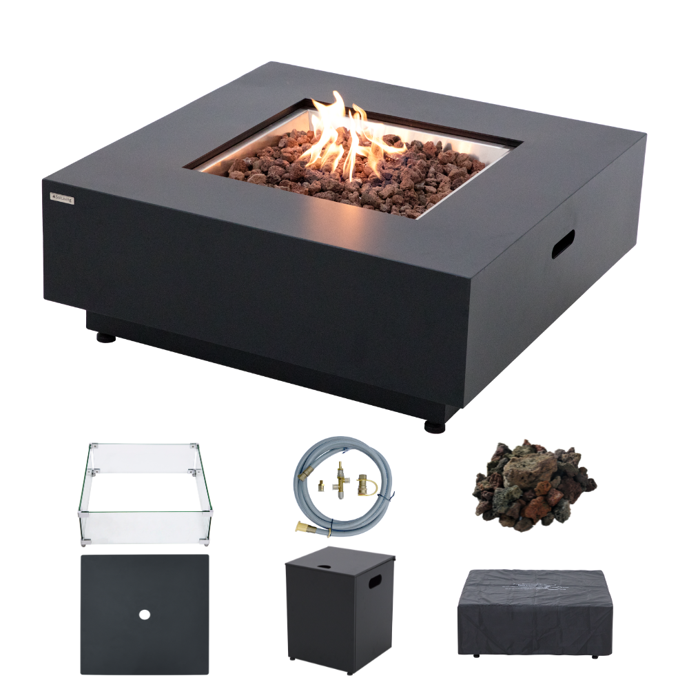 Propane Fire Pit Table Outdoor 50,000 BTU Firepits for Outside CSA Certified - view 8