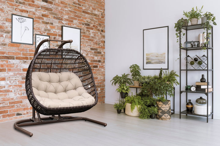 Egg Chair with Stand and Cushion for Outside Hammock Chair