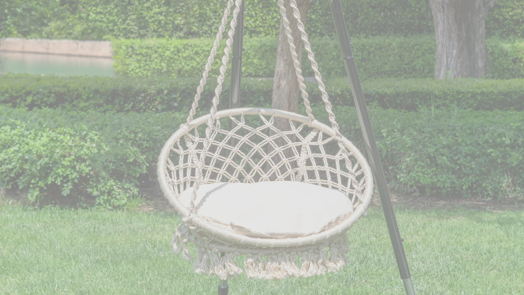 Bahia Macrame Hammock Swing Chair