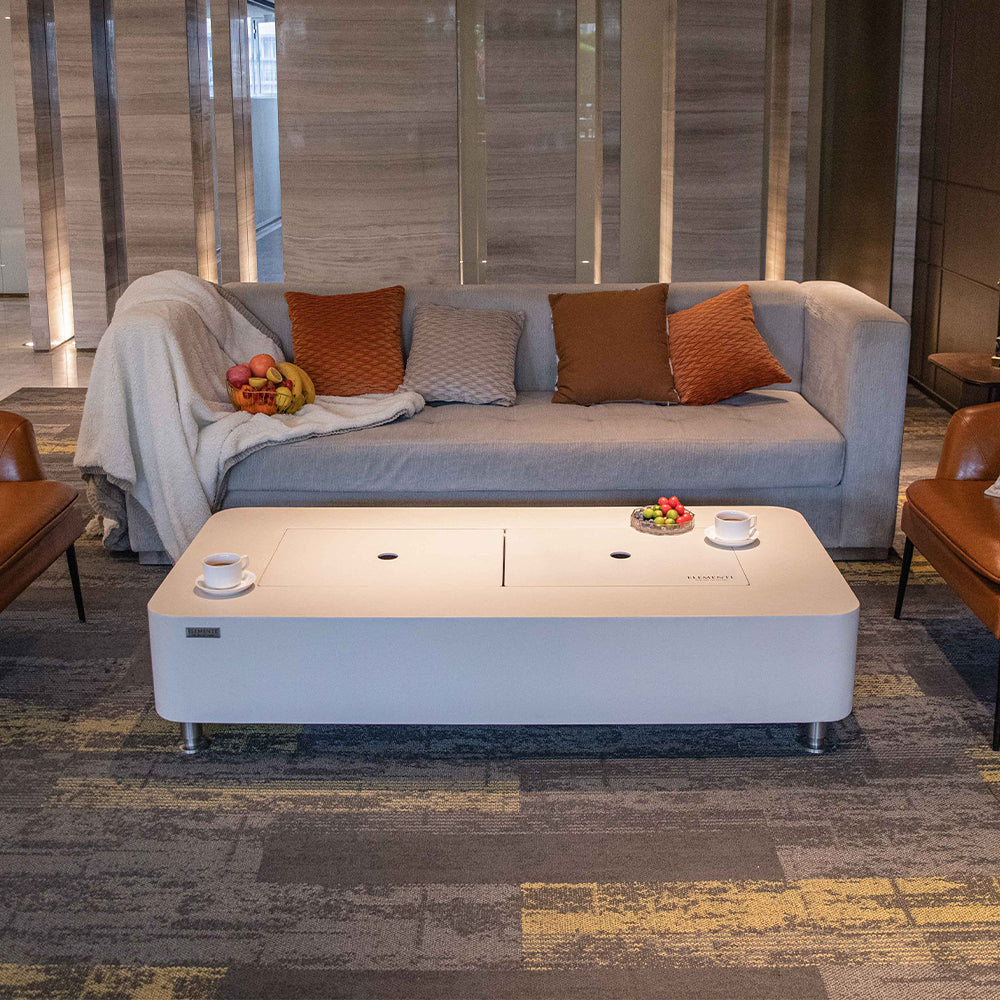 Elementi Sydney Ethanol Fire Pit 61.9 x 29.9 Inches