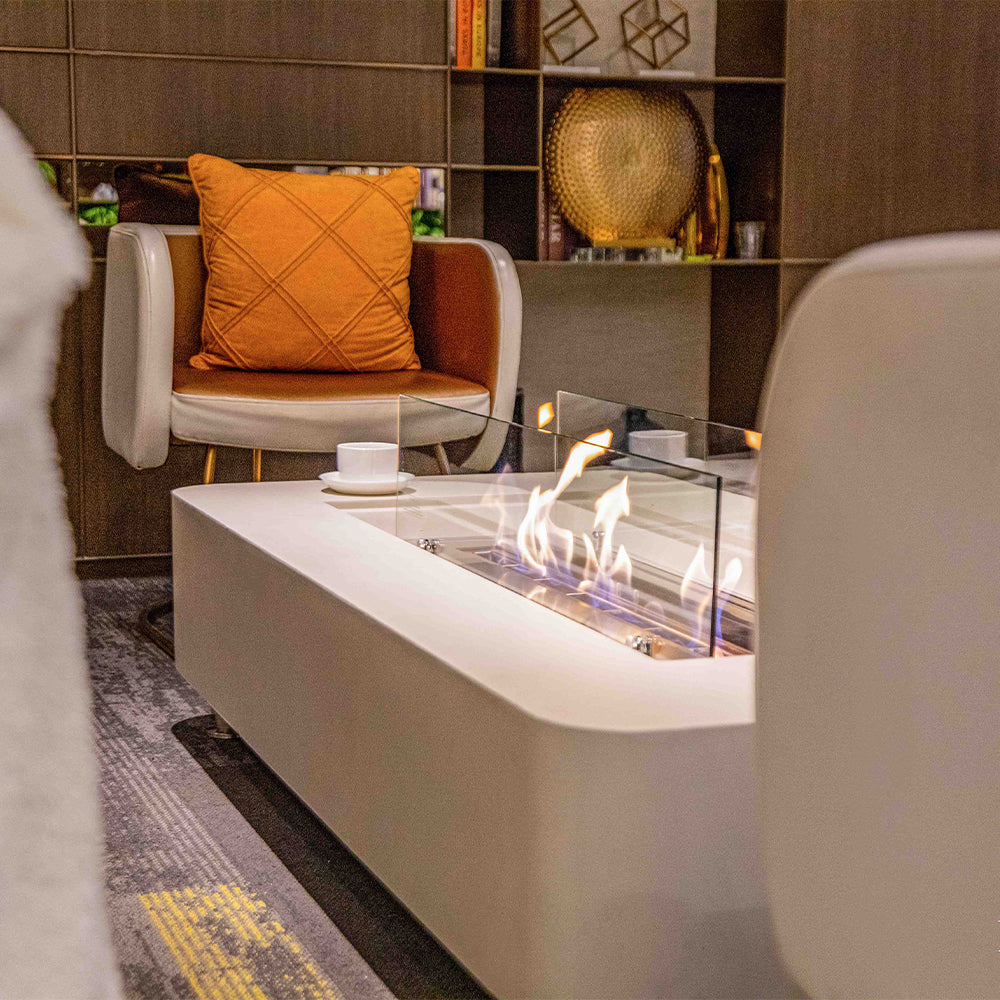 Elementi Sydney Ethanol Fire Pit 61.9 x 29.9 Inches