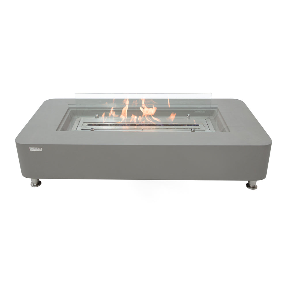 Elementi Sydney Ethanol Fire Pit 61.9 x 29.9 Inches