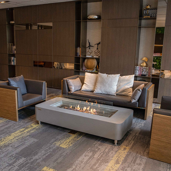 Elementi Sydney Ethanol Fire Pit 61.9 x 29.9 Inches