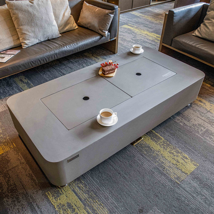 Elementi Sydney Ethanol Fire Pit 61.9 x 29.9 Inches