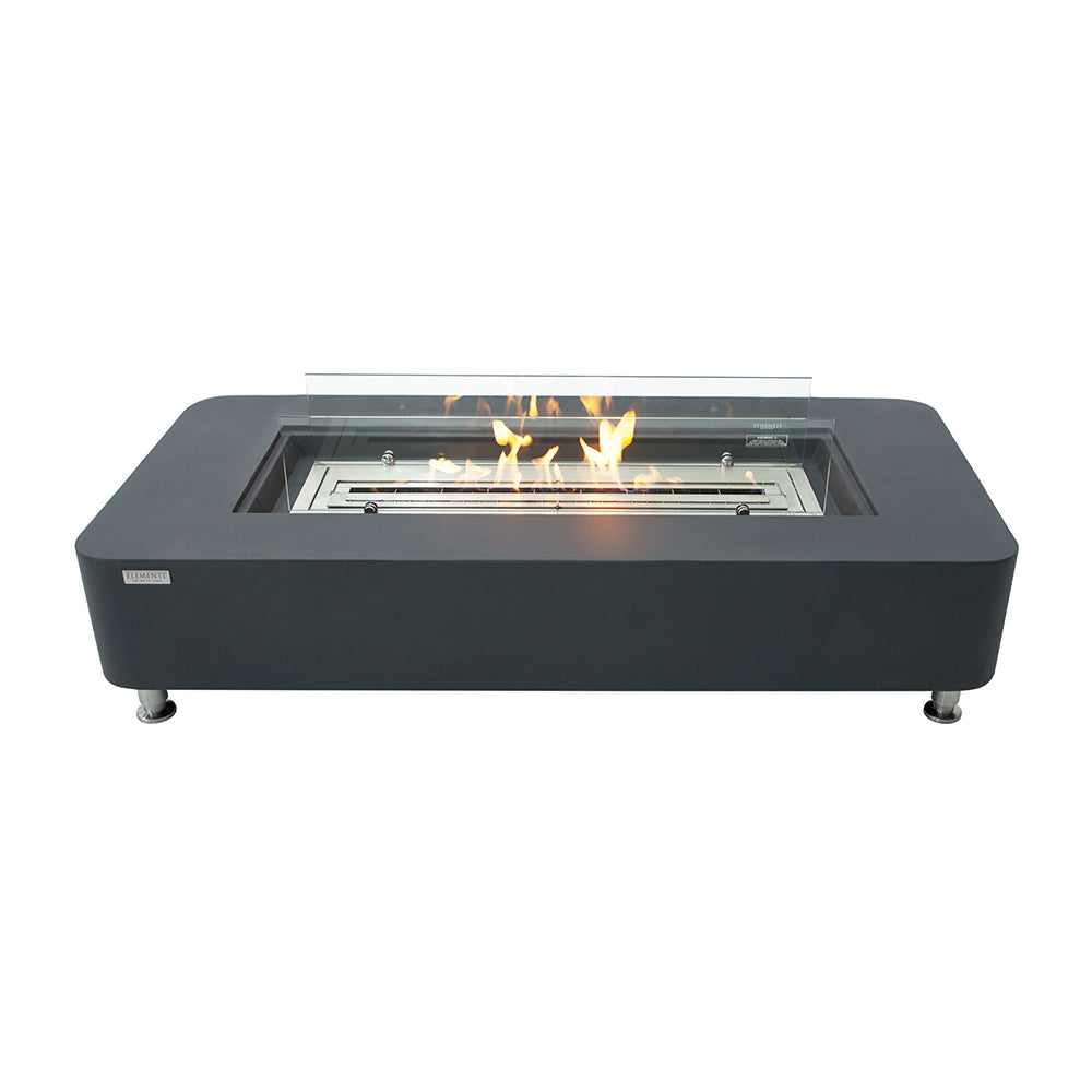 Elementi Sydney Ethanol Fire Pit 61.9 x 29.9 Inches