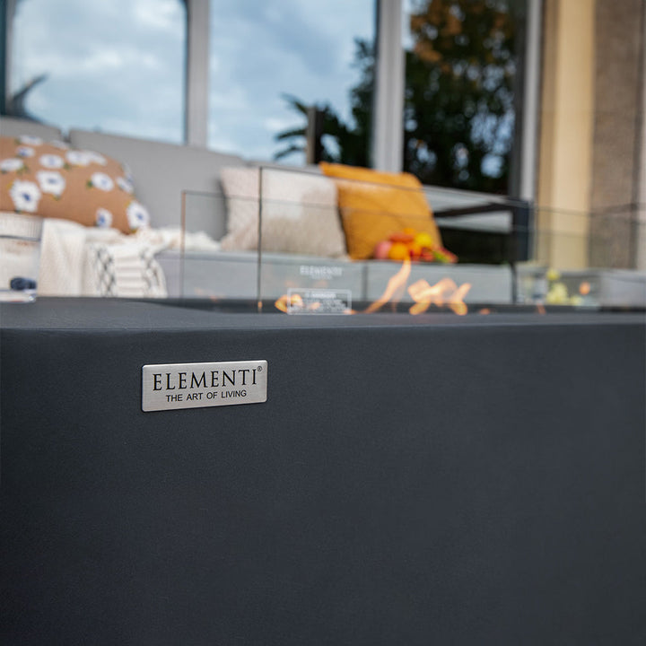 Elementi Sydney Ethanol Fire Pit 61.9 x 29.9 Inches