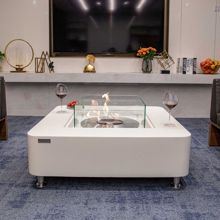 Elementi Perth Ethanol Fire Pit 40 x 40 Inches
