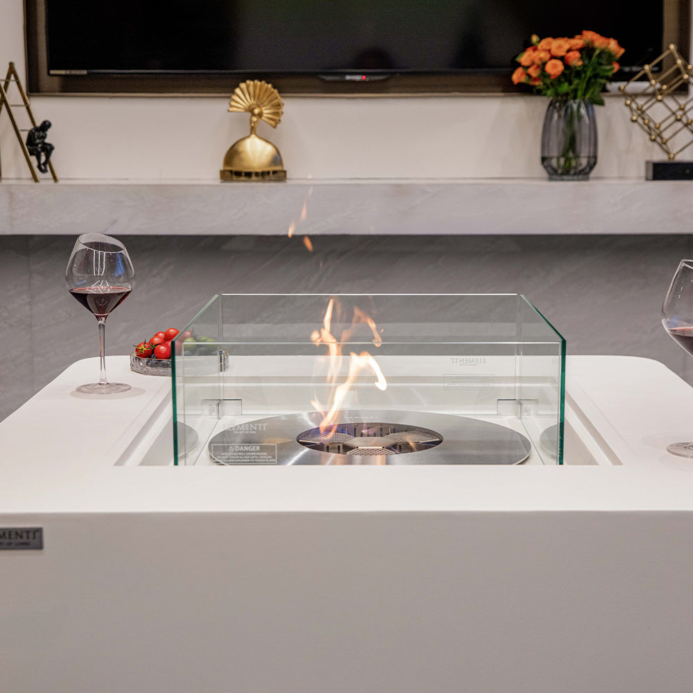 Elementi Perth Ethanol Fire Pit 40 x 40 Inches
