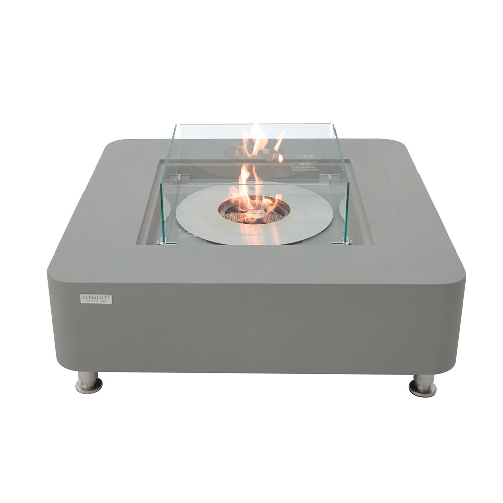 Elementi Perth Ethanol Fire Pit 40 x 40 Inches