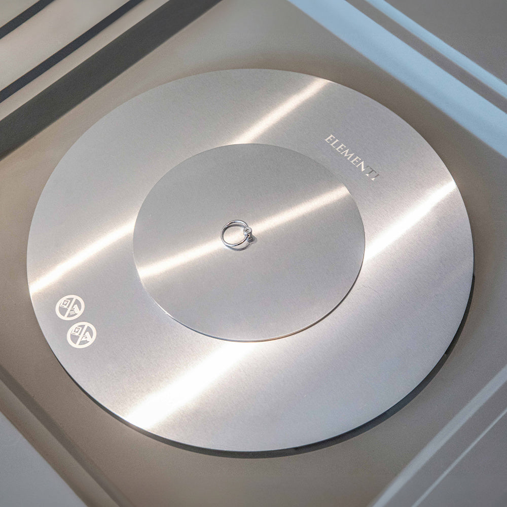 Elementi Perth Ethanol Fire Pit 40 x 40 Inches