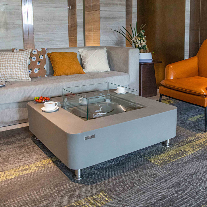 Elementi Perth Ethanol Fire Pit 40 x 40 Inches