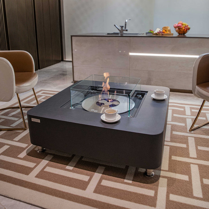 Elementi Perth Ethanol Fire Pit 40 x 40 Inches