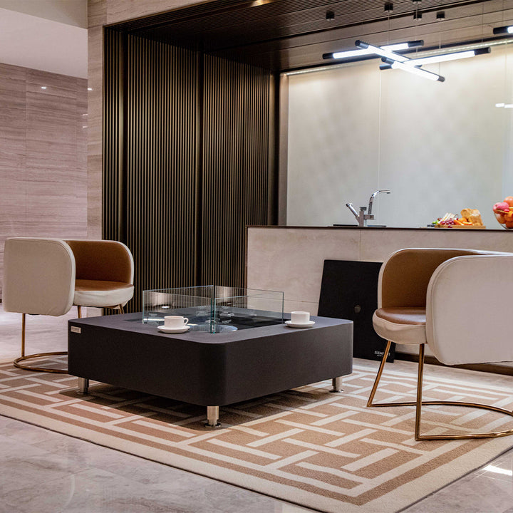 Elementi Perth Ethanol Fire Pit 40 x 40 Inches