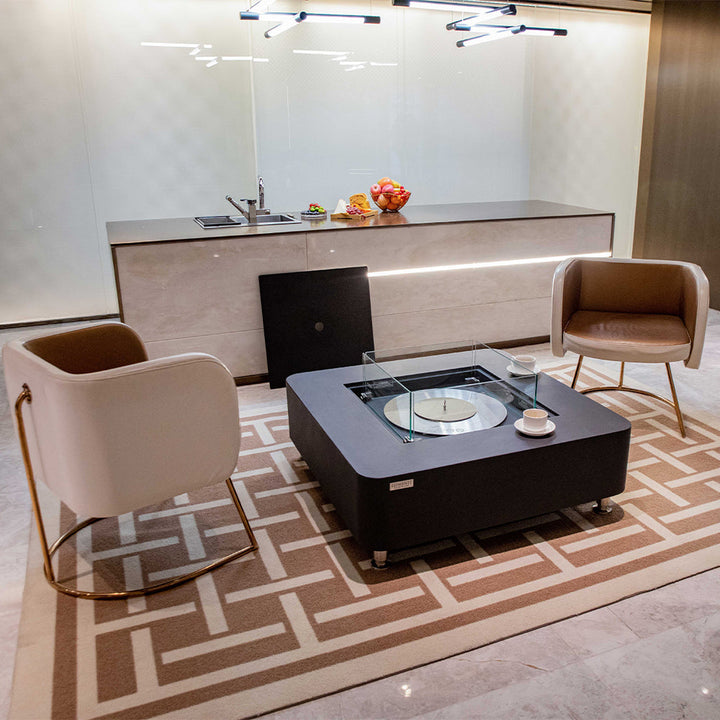 Elementi Perth Ethanol Fire Pit 40 x 40 Inches