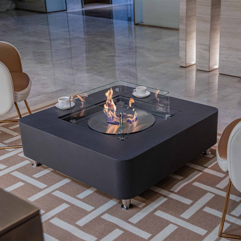 Elementi Perth Ethanol Fire Pit 40 x 40 Inches