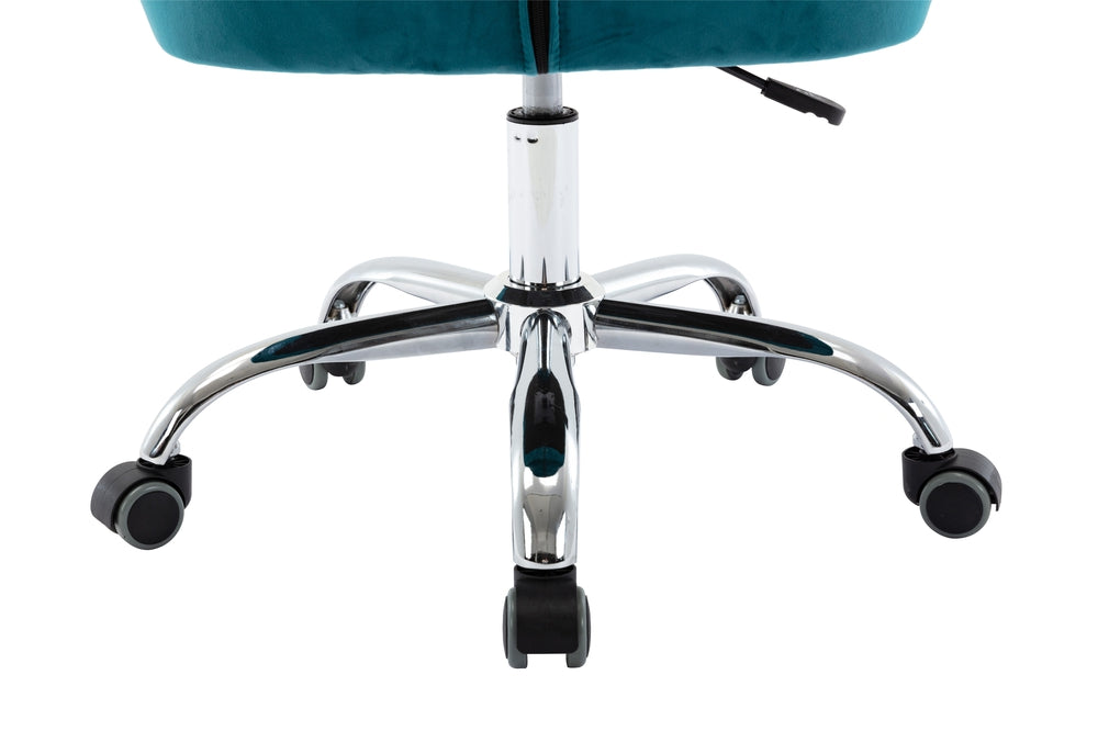 Adjustable Swivel Home Office Desk Chair - Lake Blue