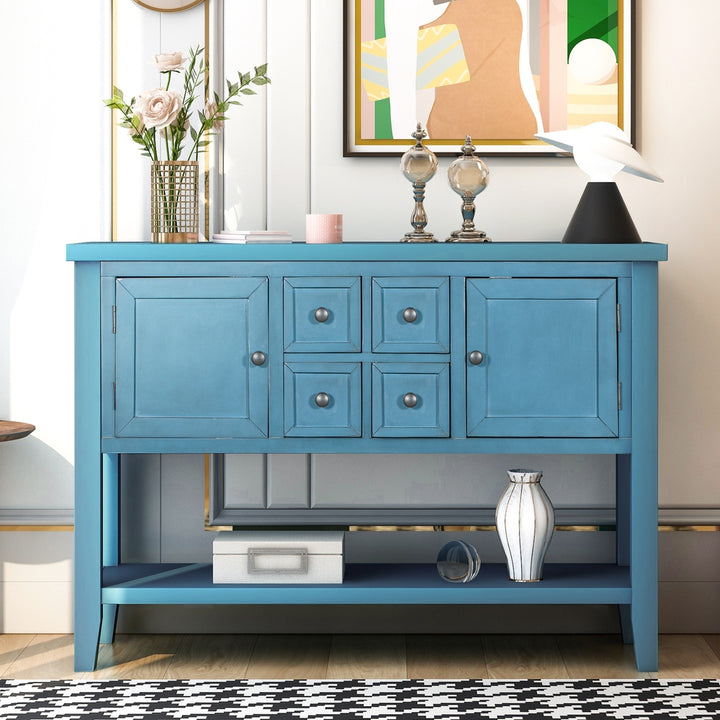 Buffet Sideboard Living Room Console Table - Azure