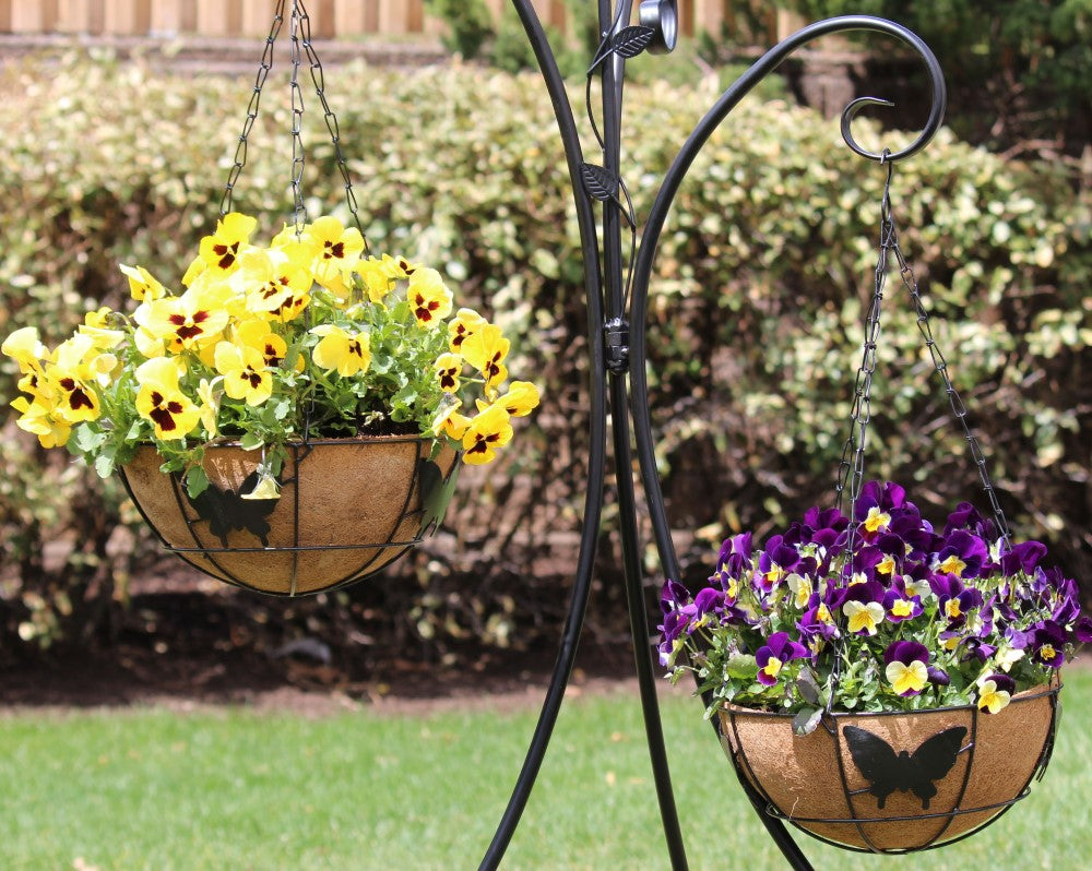 coconut liners for flower baskets