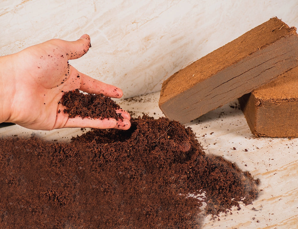 Coir Growing Medium Coco Potting Soil 1.5-lb Block