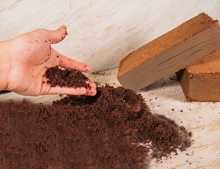 Coir Growing Medium Coco Potting Soil 1.5-lb Block