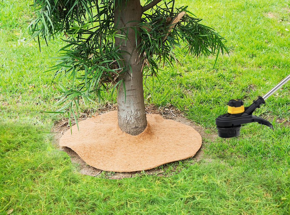 24 Inches Weed Control Discs Coco Tree Rings