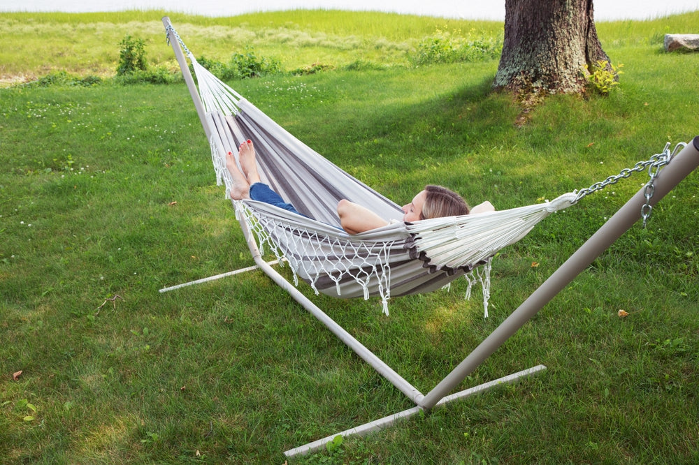 Brazilian Patio Hammock - Double - Stripes